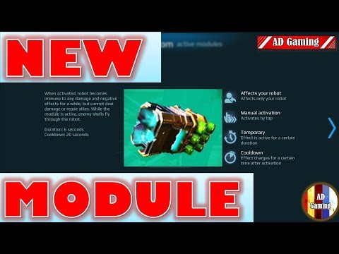 New Invincibility Module And Rebalance Changes - War Robots Test Server