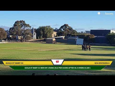 Live Cricket Match | Guild St Mary CC vs GCA Division 4 | 18-Nov-23 11:52 AM 45 |  | CricHeroes