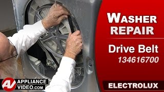 Electrolux Washer Will Not Spin — Drive Belt Repair and Diagnostic
