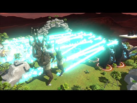 HEISEI GODZILLA VS BEAST TITAN – EPIC MONSTER BATTLE | ANIMAL REVOLT BATTLE SIMULATOR