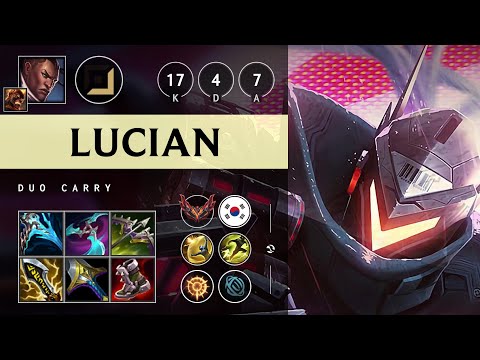 Lucian ADC vs Kai'Sa - KR Grandmaster Patch 25.16