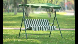 Groundlevel swing chair instruction video