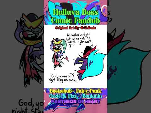 #HelluvaBoss #Comic #Fandub #Bee #QueenBee #Beelzebub #asmodeus #ozzie #fizz #fizzarolli #vivziepop