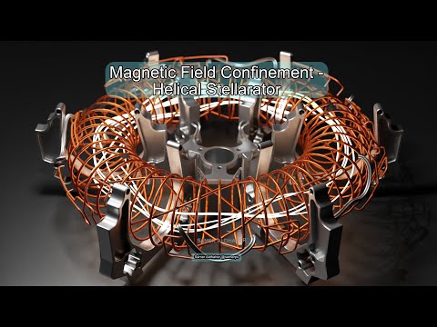 Helical Stellarator - Magnetic Field Confinement