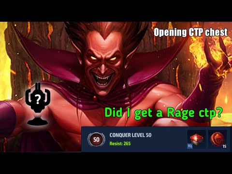 Opening Conquer CTP Chest | Mephisto World Boss Legend | Marvel Future Fight