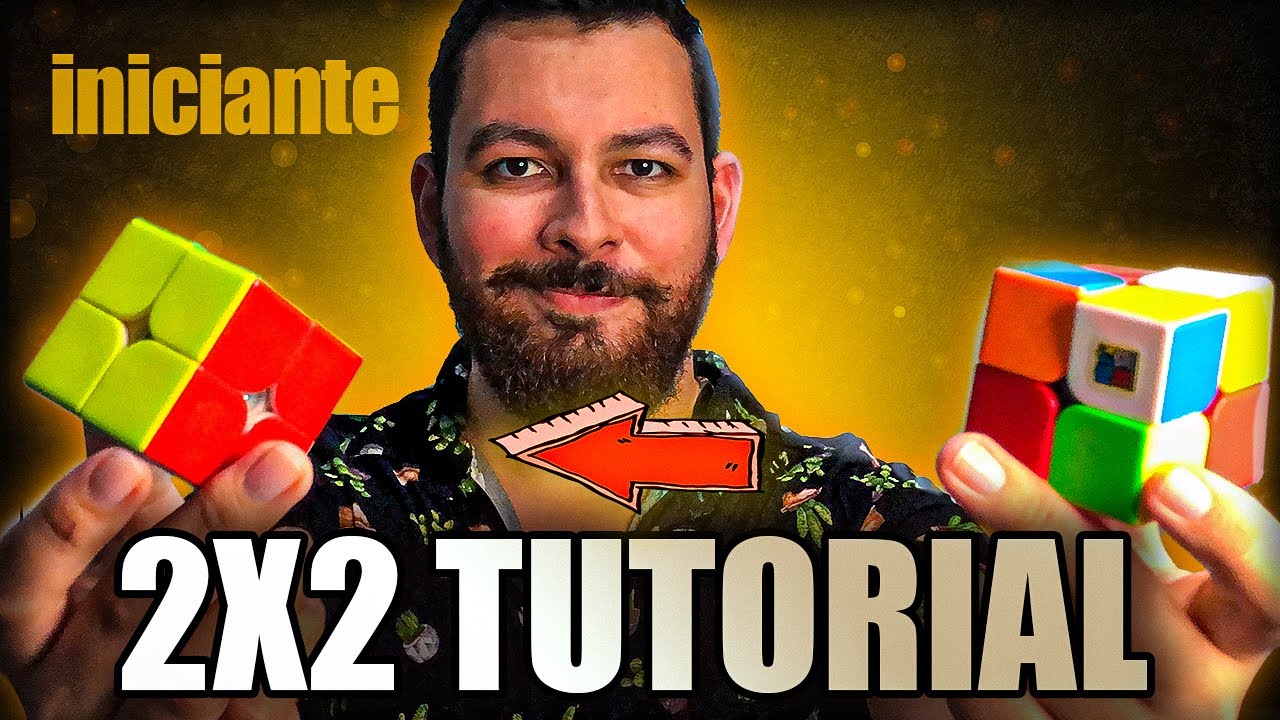 Como Montar o CUBO 2X2 Fácil e Rápido (Apenas 2 Algoritmos 😱)