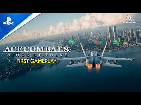 ACE COMBAT 8 Full Mission Gameplay Reveal | PS5 PRO Epic Next-Gen Flight Simulator coming in 2026