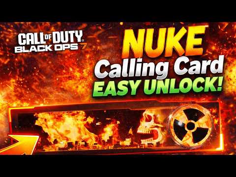 Nuke Calling Card Easy Unlock in Black Ops 7 - Unlock It FAST With This Method