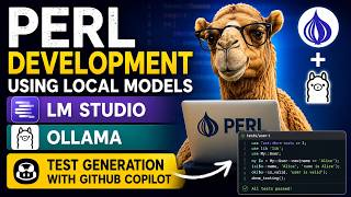 Perl development using local models with LM studio and ollama. Test generation with GitHub copilot