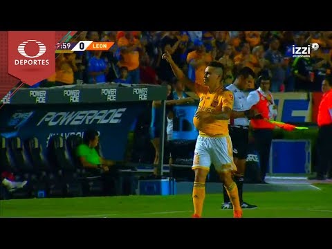¡Golazo de Zelayarán! | Tigres 1 - 0 León | Apertura 18 - Jornada 1 | Televisa Deportes