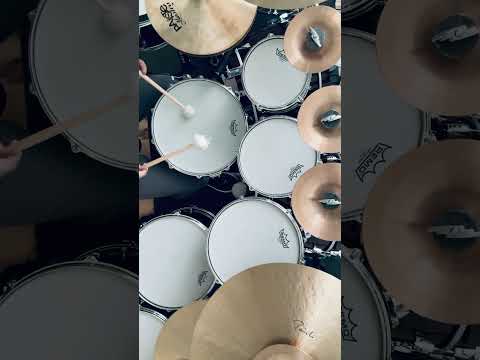 Strike 1 Drum Vignette | #improvisedmusic #paistecymbals #improvisedmusic #melodicdrumming