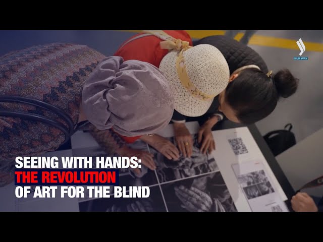 How to feel art at your fingertips?