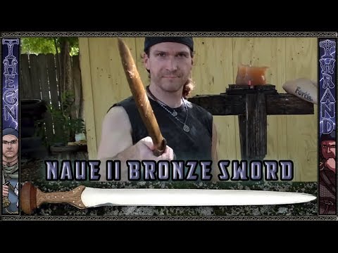Bronze Sword Destroys Analog Head! Naue II Revenge!