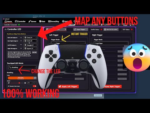 How to Map The Dual Sense Edge Back Paddles on PC: No PS5 Required 100% Working!