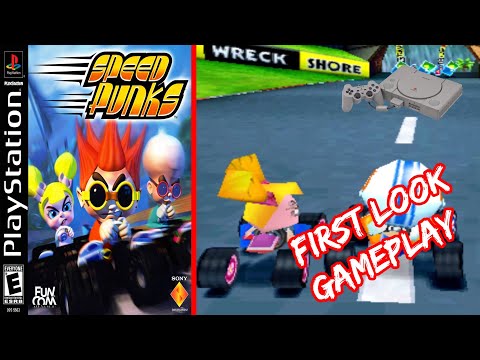 Speed Punks – PS1 Gameplay
