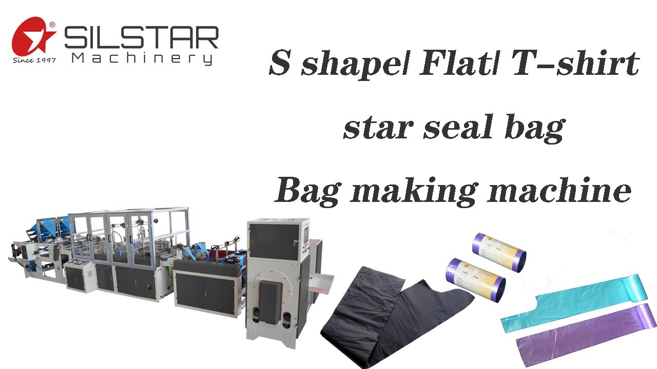 Vietnam plas  star seal garbage bag making machine
