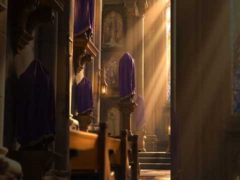 Por que a Igreja cobre os Santos com tecido roxo? — Curiosidades