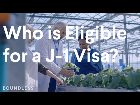 Who is Eligible for a J-1 Visa?