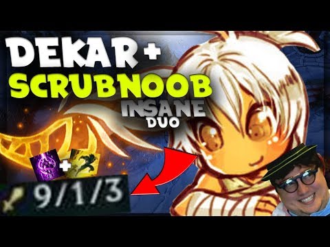 DEKAR AND SCRUBNOOB DESTROYING SOLO QUEUE?!