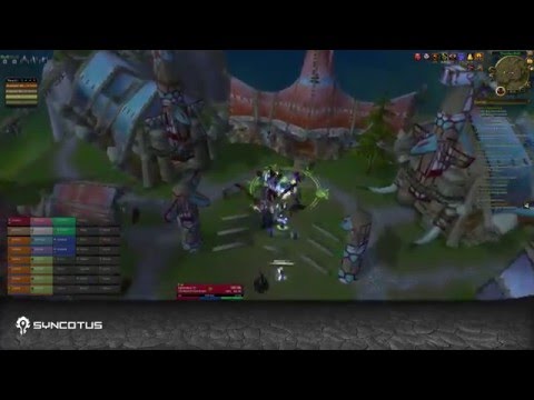 Alliance never learn, Baine saved by Horde multiboxer again.