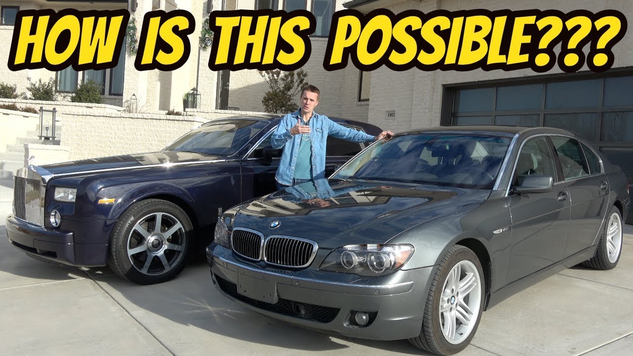 Here's Why This $4500 BMW 7-Series Is More Luxurious Than A Rolls-Royce Phantom