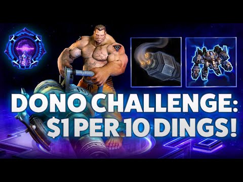 Tychus Odin - DONO CHALLENGE: $1 PER 10 DINGS! - Grandmaster Storm League