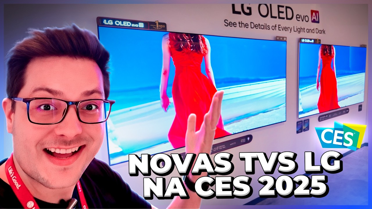 As NOVAS TVs OLED de 2025 da LG!! Agora com INTELIGÊNCIA ARTIFICIAL que IMPRESSIONA!