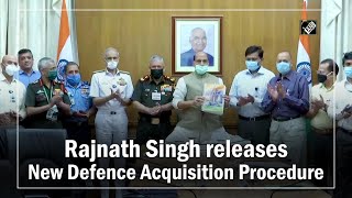 Rajnath Singh releases New Defence Acquisition Procedure | DOWNLOAD THIS VIDEO IN MP3, M4A, WEBM, MP4, 3GP ETC