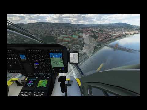 FS2020 - Sightseeing with the H-135, Bushtalk provides the audio tour