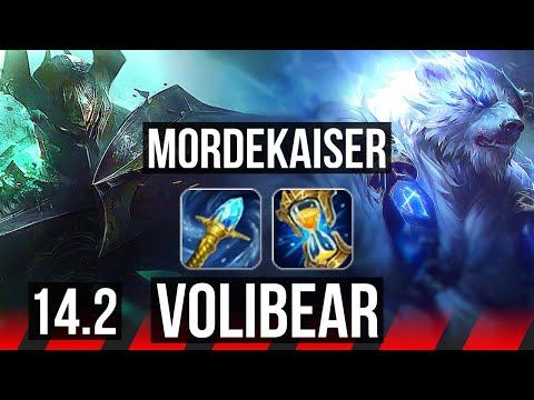 MORDE vs VOLI (TOP) | Rank 4 Morde | NA Grandmaster | 14.2