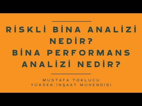 Riskli Bina Analizi / Bina Performans Analizi Nedir?