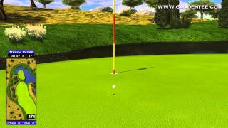 preview picture of video 'Golden Tee Great Shot on Greek Hills!'