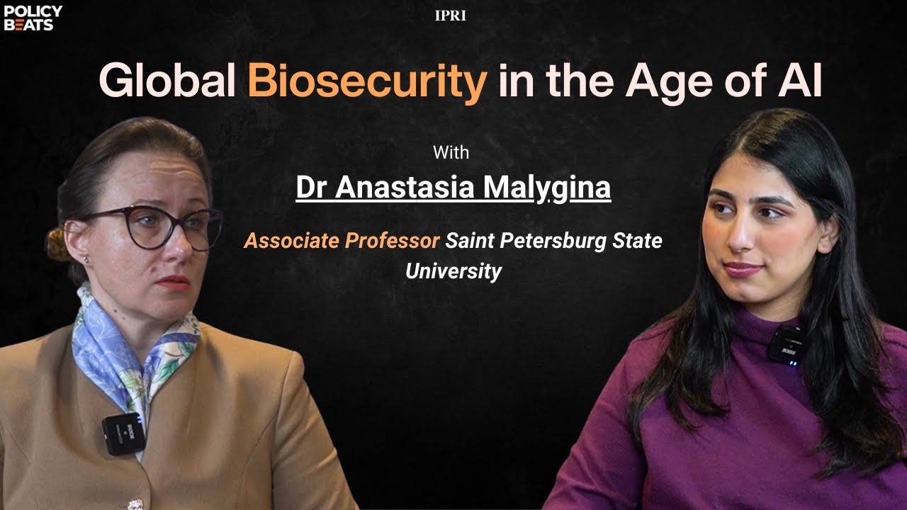 AI, Biotech & Global Biosecurity | Dr. Anastasia Malygina on Eurasia, BWC & Arms Control