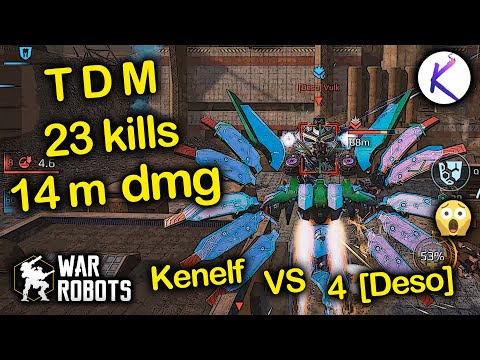 23 kills Mars Seraph Revenant War Robots gameplay WR new Robot 8.4