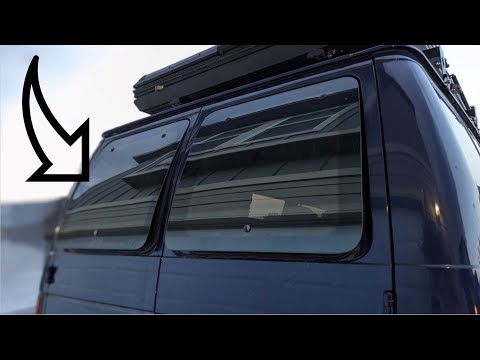 How to install pop-out rear windows in a Ford Econoline/E-Series van
