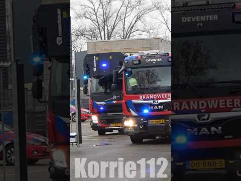 #Brandweer #Deventer met #spoed naar afhijsing #throwbackthursday #Feuerwehr #firedepartment