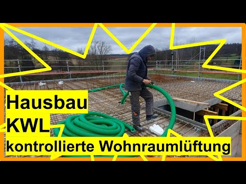21a - Kontrollierte Wohnraumlüftung (KWL) - die Verrohrung