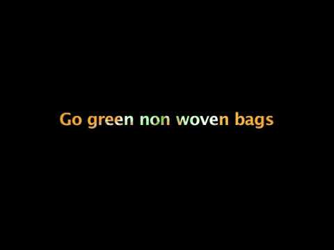 W Cut Non Woven Printed Carry Bags