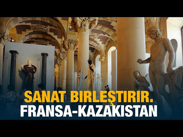 Sanat birleştirir. Fransa-Kazakistan