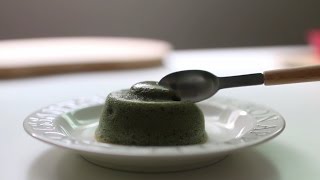 녹차 퐁당 오 쇼콜라 green tea fondant au chocolat | hanse한세