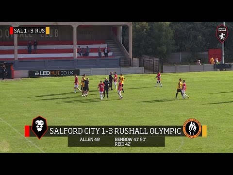 Salford City 1-3 Rushall Olympic - Evo-Stik Northern Premier League 19.09.15