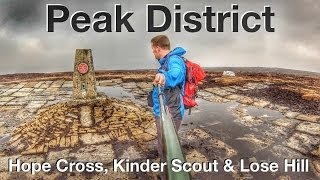 preview picture of video 'Peak District - Hope Cross, Kinder Scout & Lose Hill'