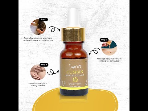 Sona Cumsin Belly Button Oil For  Weight Loss