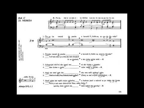 LS II, str. 191 - Pane, stal si sa nám útočišťom; Ž90