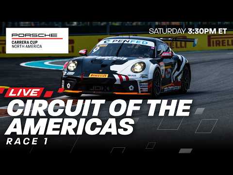 2026 Porsche Carrera Cup North America at Circuit of the Americas | Race 1 | Austin, TX