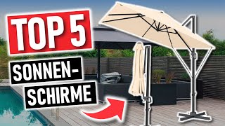 Die besten SONNENSCHIRME 2025 | Top 5 Sonnenschirme | Sonnenschirm für Terasse & Balkon