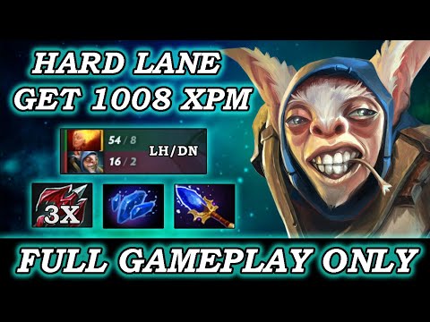 This Guy Doesn't Care About Mid lane, He Roaming Early Because Hard Lane - Full Gameplay Meepo #79
