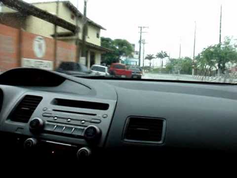 Civic Si + Filtro K&N typhoon + coletor Vibrant sem espcape Chocando Populares