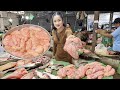 Market Show Mommy Chef Buy Big Fish Eggs For Cooking Countryside Life TV
