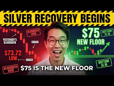SILVER RECOVERY BEGINS: Why $75 is the New Floor After Yesterday's Bloodbath